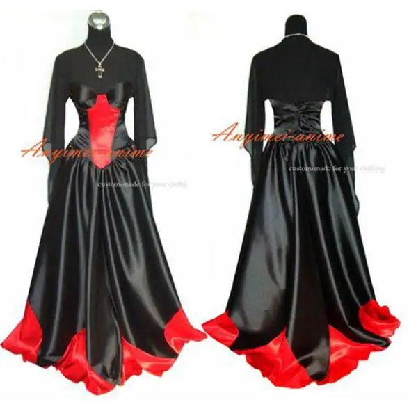 

O Dress The Story Of O With Bra Satin Dress Cosplay Costume Tailor-made[G361]