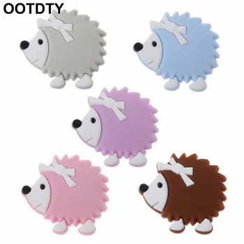 

Cute Baby Teether Silicone Beads Teething BPA Free DIY Pacifier Chain Beads Teathing Toy Silicone Teether