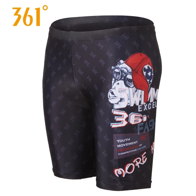 361 Mens High Quality Athletics Swim Trunks Sports Beachwear Quick Dry Pool Swimming Shorts Elastic Tight Board Shorts Plus Size 361184023-4