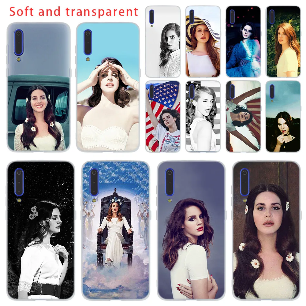 Мягкий чехол для телефона lana del rey Xiaomi 9 8 A2 A3 lite Mi 9t CC9 9se 5X 6 10 Max3 6X Note10 Pro coque|Бамперы| |
