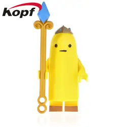 Один продажа Super Heroes банан гвардии Ice King гигантский Сьюзан фигурки строительные блоки образования подарок игрушки Детские PG1268