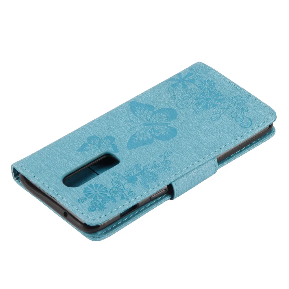Retro Printing Butterfly Wallet Flip PU Leather Strap Stand Case For OnePlus 6 1+6 A6000 Magnetic Phone Cover w Card Slots Capa (48)