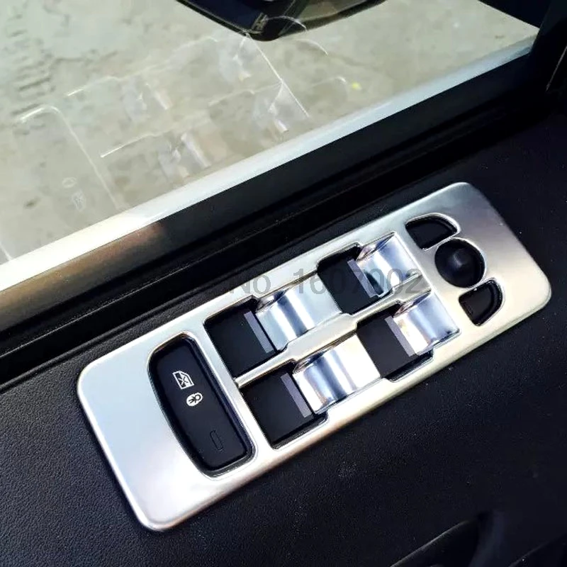 Voiture Intérieur Porte Accoudoir Fenêtre Interrupteur Panneau Couverture Garniture En Fiber De Carbone Style Remplacement Pour EV6 2022 Up