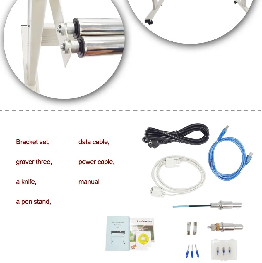 Plotter de corte de vinil 45 w