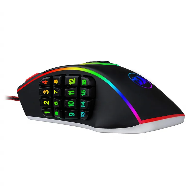 Игровая мышь Redragon 24000 DPI 24 кнопки эргономичный дизайн для настольного компьютера