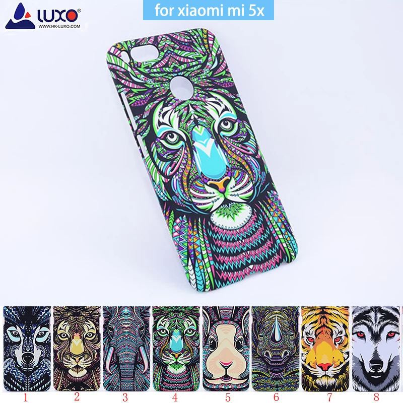 Купить for Xiaomi Redmi 5X Forest King Case Aztec Animals Lion Wolf Owl Pattern PC Hard Glow In The Dark Luminous Cover  Мобильные | Phone Case  Covers (32887780150)
