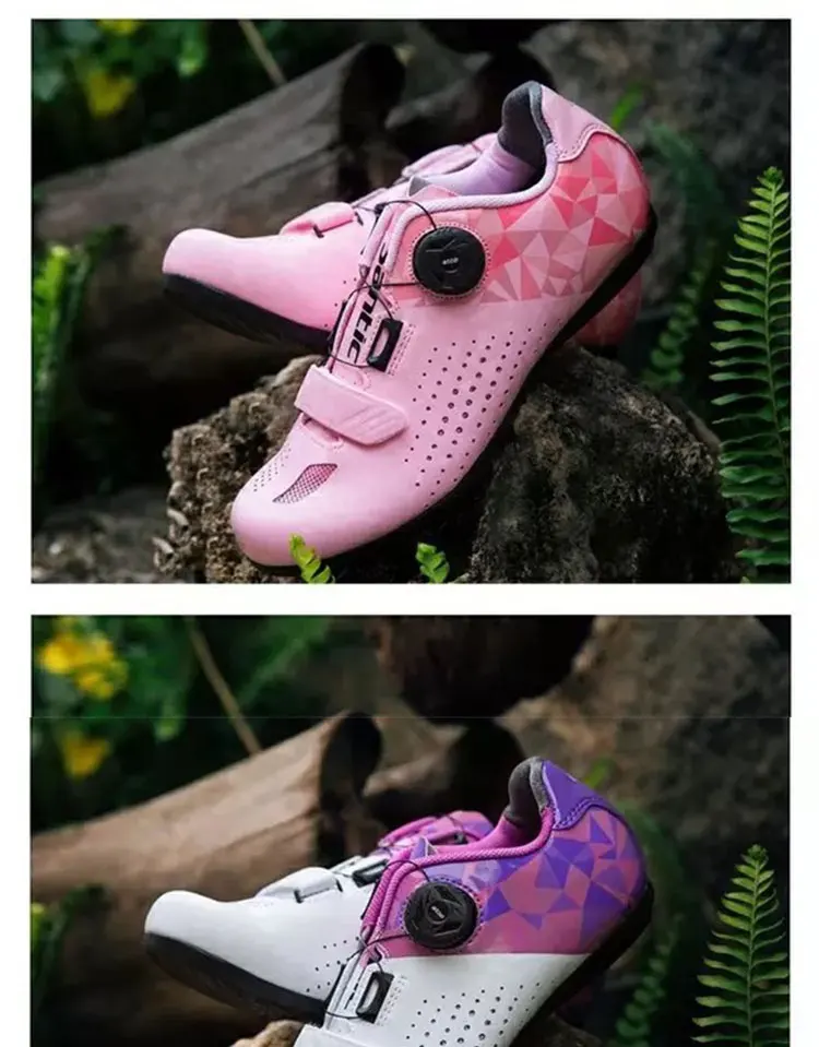 Santic scarpe da bicicletta a colori, dal team di donne Professional, dalla strada di montagna, bici, sbloccato, scarpe MTB, 3