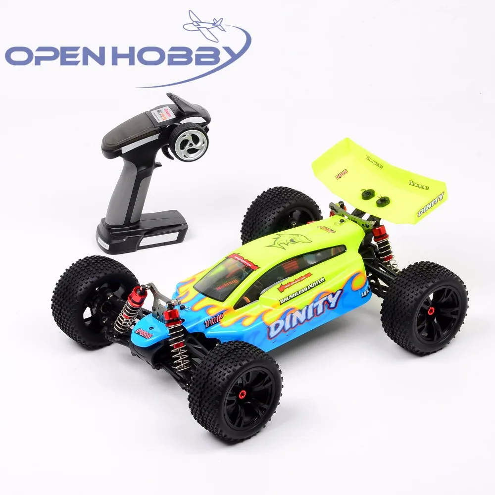 Graupner Allrad Buggy DINITY Elektro, 1 : 10 Ready to Run RC Car 2.4G Radio Remote Control Rally Shockproof Highspeed Off-Road