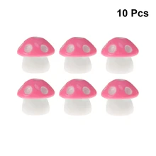 10 шт. форма гриба украшения среднего размера DIY Собранные 6 точек эко-бутылка для сада A30