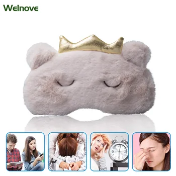 

Cute Eye Blinder Shade Sleep Mask Cover Eye Sleep Mask Sleep Rest Aid Eye Mask Cover Eye Patch Sleep Travel Eyepatch D1355