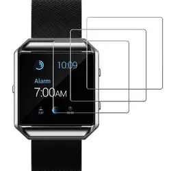 3 шт. Nano Clear полное покрытие Смарт Защитная пленка для часов пленка для Fitbit Blaze