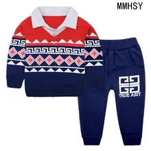 MMHSY boy kids baby spring autumn spring set 100%cotton For 1 to 5years old child sports clothes Long sleeve top+pants 2pcs set MMHSY boy kids baby spring autumn spring set 100%cotton For 1 to 5years old child sports clothes Long sleeve top+pants 2pcs set