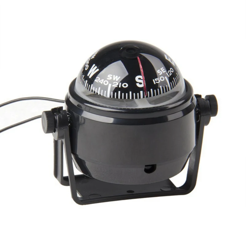 Electronic Sea Marine Boat Ship Compasses Car Truck Compass Navigation Positioning High Precision Pointing Guide With Led Light