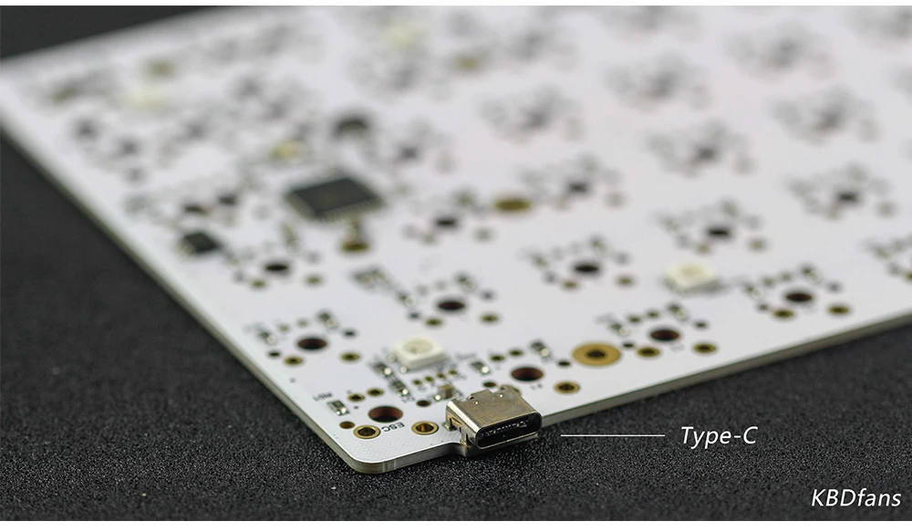 KBD75 REV 2,0 PCB(USB TYPE-C) kbd75 pcb alu plate