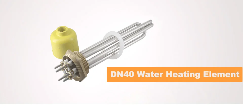 DN40 электрический элемент водонагревателя 201SUS 1," 47 мм латунная резьба электрические нагревательные элементы для дозатора воды 6 кВт/9 кВт/12 кВт