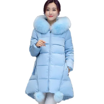 

Plus Size 5XL 6XL Winter Jacket Women Coat Parka Hooded Warm Thicken Jacket Coat Long Sleeve Outerwear Winter Women's Coat Q951
