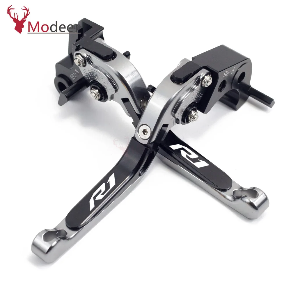 Motorcycle Accessories Adjustable Brakes Clutch Levers Handle Bar For YAMAHA YZFR1 YZFR1S YZF R1 S