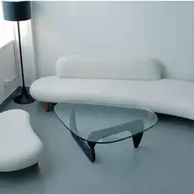 Combinaison de canapé en tissu arc de personnalité créative, mobilier de bureau, salon, magasin de loisirs, moderne et minimaliste