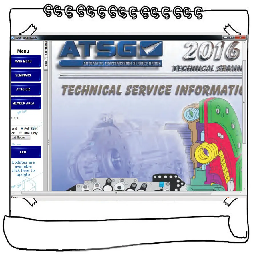 ATSG(автоматическая коробка передач Сервис Группа Ремонт Информация) Ремонт Руководство диагностическое программное обеспечение для мульти-брендов автомобилей