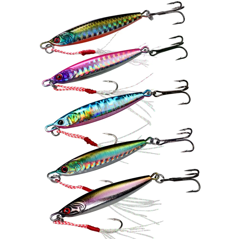 Buy 1pcs Jigging Fishing Lures 14g 21g Fishing Jig