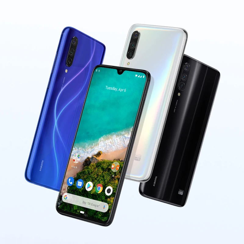 Глобальная версия Xiaomi Mi A3 4 Гб 128 Смартфон Snapdragon 665 Восьмиядерный 6 088 &quotAMOLED 48MP + 32MP
