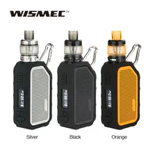 80 Вт Wismec активный Bluetooth музыка TC комплект W/2100 мАч батарея и 4,5 мл AMOR NS Plus Танк Коробка Vape комплект электронной сигареты против aegis solo