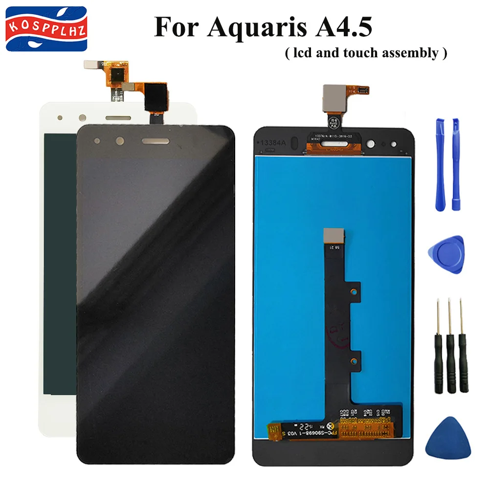 

4.5 inch LCD Display For BQ Aquaris A4.5 LCD Display+960x540 Touch Screen Assembly Smartphone Accessories + free tools