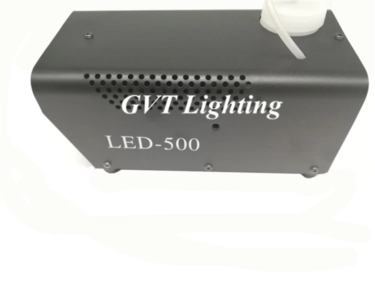 Máquina de Fumaça de Efeito de Palco Watts com Controle sem Fio Portátil de Máquina de Fumaça para dj Máquina de Fumaça de 500 Mini Sistema Club Party Bar 4 Efeito de Iluminação de palco