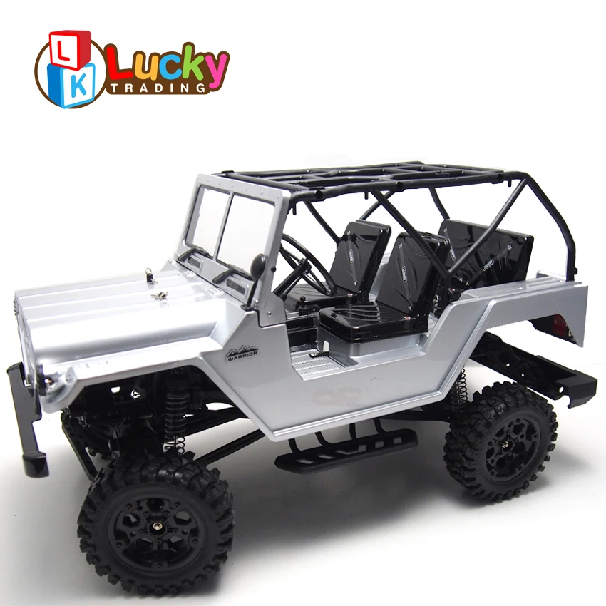 

Big Monster 1/10 4 Wheels Drive Simulation Remote Control Climbing Car Buggy RC Racing Jeep Car 20km/h uzaktan kumandali araba