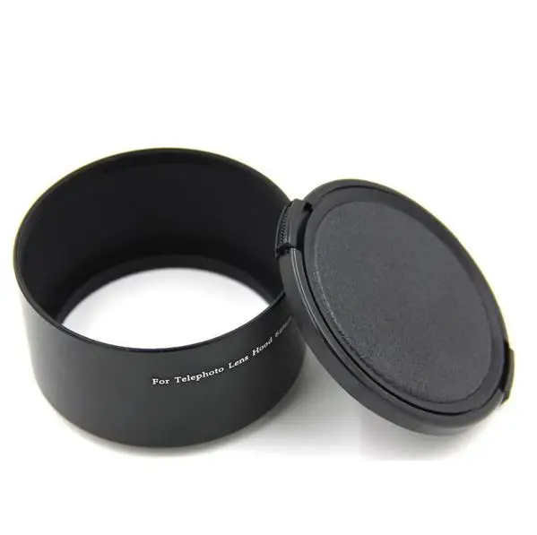 Universal Telephoto Metal Lens Hood with Free Lens Cap