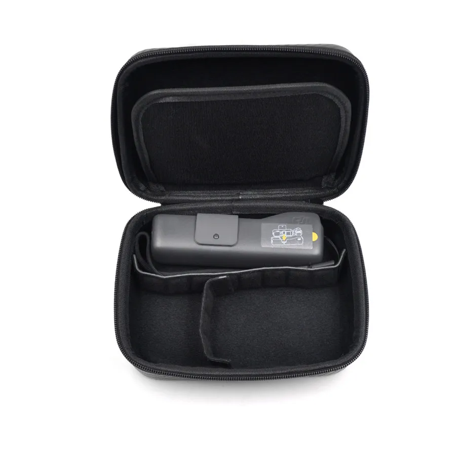 PU Carbon Grain Storage Bag For DJI OSMO Pocket Portable Travel Carry Case Cover For OSMO Pocket Accessories Protective Handbag-18