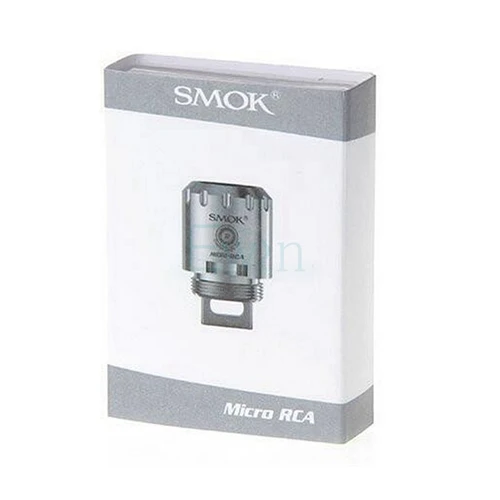 

Original SMOK Micro RCA Coil 0.62ohm Rebuildable Single Clapton Core Micro RCA Coil Head for Micro TFV4 Micro TFV4 Plus Tank