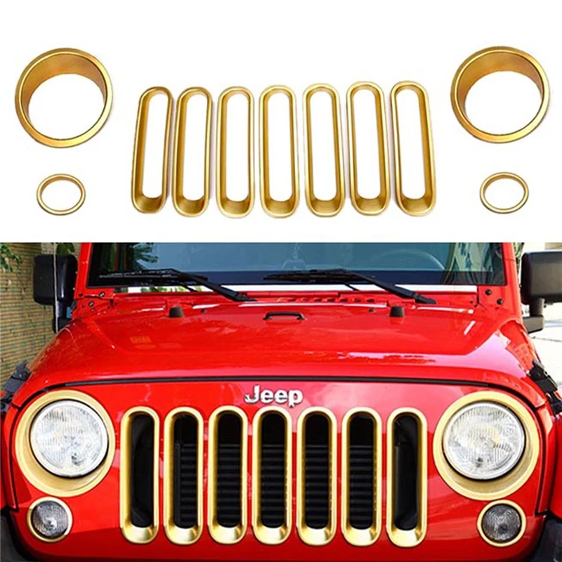 Jeep Jk Mesh Grill Inserts