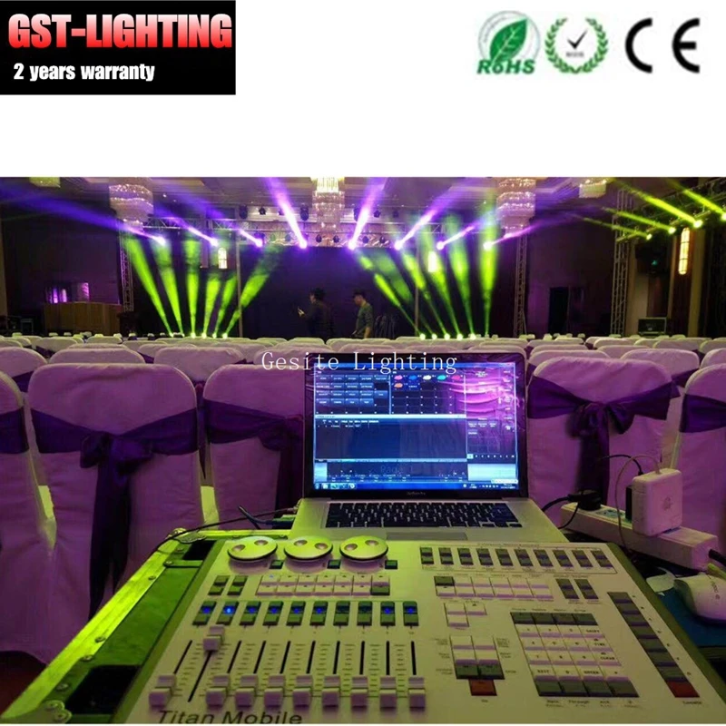 

Mobile titan TT Console 20 Program 4 DMX Output Up 64 Lines Stage Light Controller