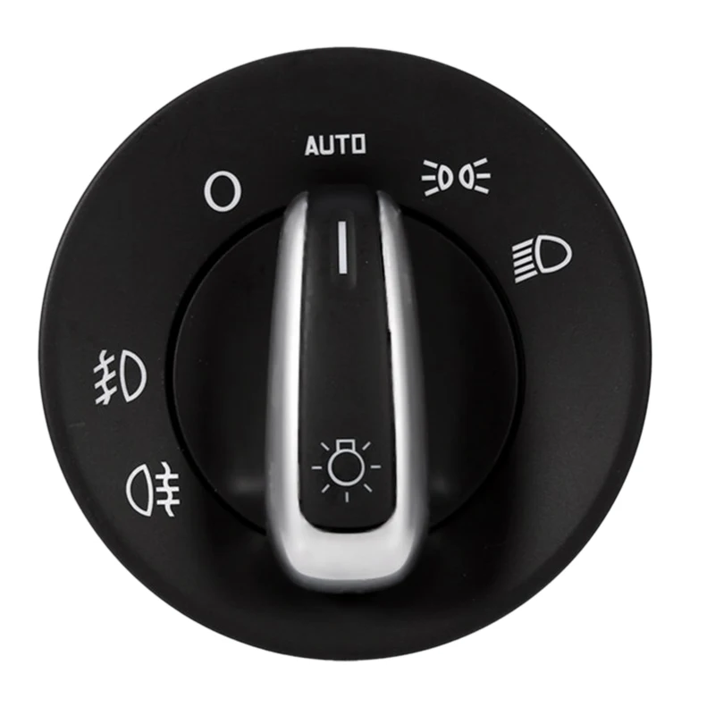 Автомобильные светлые Противотуманные фары Управление кнопка включения для шкода Октавия II 04-13 1Z0941431K 1Z0 941 431 K - Цвет: Black