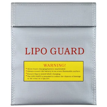 

OCDAY 1Pc Fireproof RC LiPo Battery Safety Bag Safe Guard Charge Sack 180 X230 mm New Sale