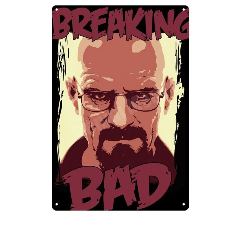 Breaking Bad Ретро металлическая жестяная вывеска казино Паб Клуб декоративная тарелка фильм табличка настенная художественная наклейка I Am The Danger плакат MN110