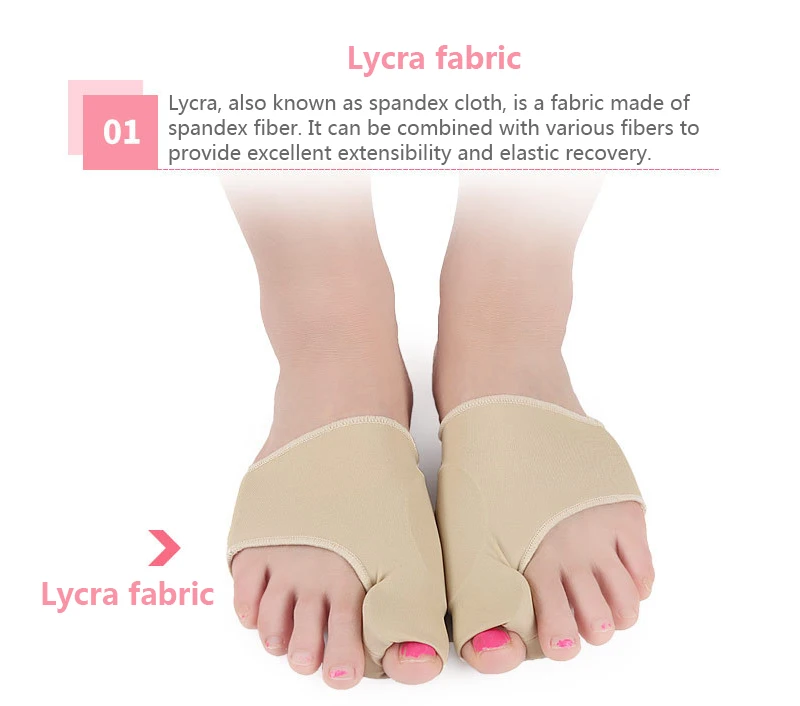 1Pair Hallux Valgus Corrector Orthopedic Big Toe Bone Thumb Bunion Corrector Silicone Pedicure Socks for Legs Foot Care Tools