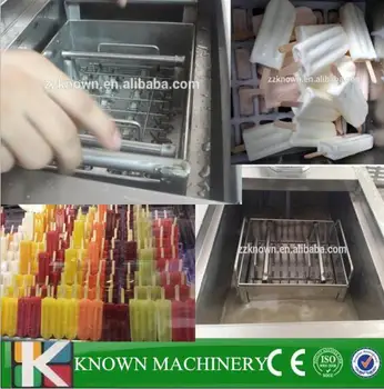 

High quality automatically temperature set one mold ice cream yogurt popsicle machine free sea shipping
