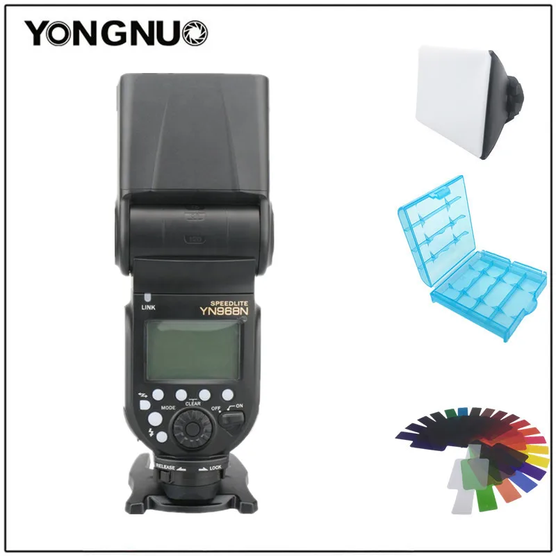 Беспроводная вспышка YONGNUO YN968N II/C Вспышка Speedlite Master для камеры Nikon D5600 D7100 Canon 650D 100D
