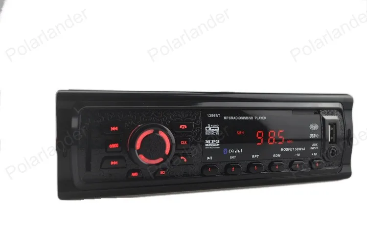 Автомагнитола 1 din с поддержкой bluetooth FM радио разъемом Aux USB и слотом для SD карты|phone