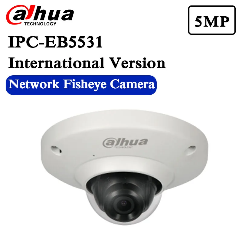 

Free Shipping 5MP Panoramic Network Fisheye Camera IPC-EB5531 Built-in Mic replace IPC-EB5500