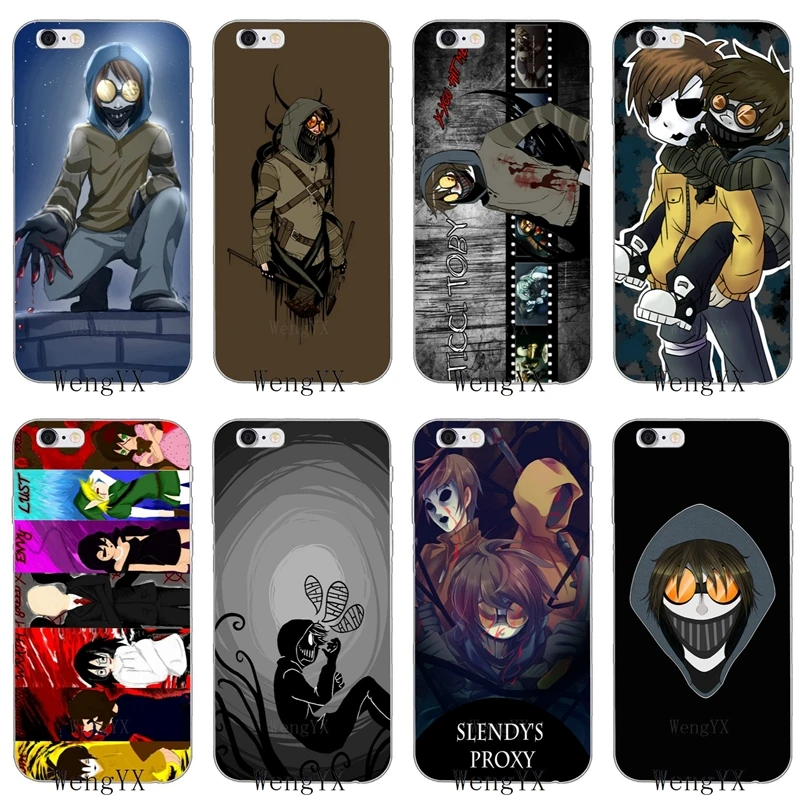 

Cool Creepypasta Ticci Toby Soft case For huawei honor 6A 7A 7C 8 8C 8X 9 10 mate 20 P20 Pro lite P9 y6 y7 y9 prime 2018 2019