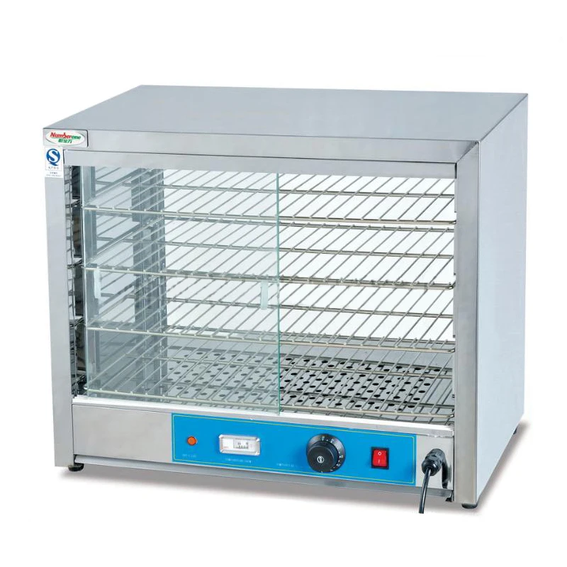 

Food Thermal Insulation Cabinet Commercial Food Display Case Egg Tart/Cooked Food Heat Preservation Showcase DF-850
