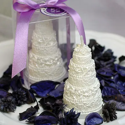 

Wedding Candles silicone mold lace cake birthday candle molds Hot sale