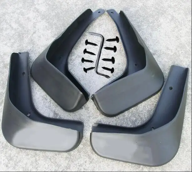 

ACCESSORIES FIT FOR 11-13 for Volkswagen Polo MUD FLAP SPLASH GUARD MUDGUARDS FRONT REAR FENDER 4PCS/SET