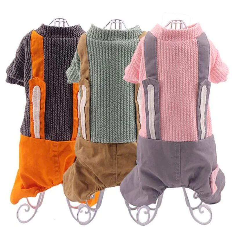 

Pet Puppy Clothes For Dog Jumpsuit Costume Romper Winter Overalls For Small Dogs Yorkshire Terrier Shih Tzu Pajamas Jumpsuits