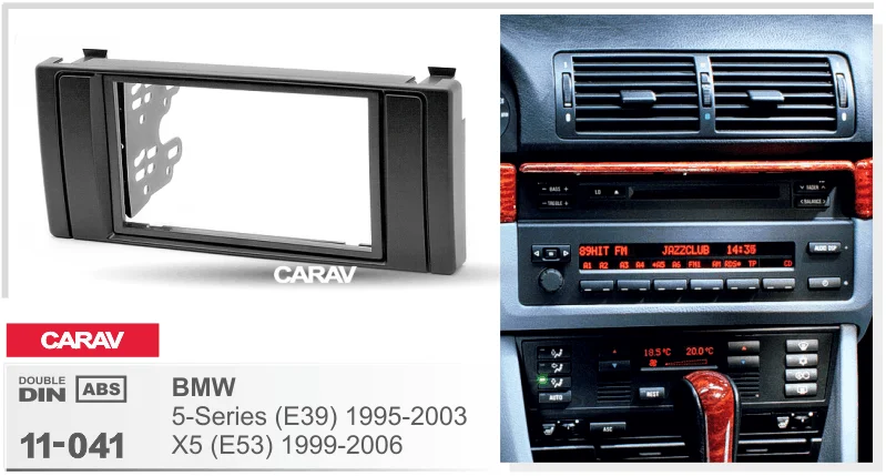 CARAV 11-780 Car Radio Installation Trim Fascia Panel