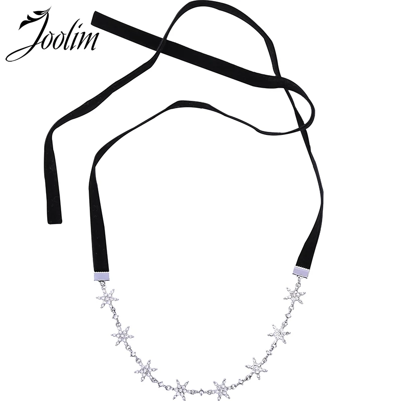 

Joolim Black Velvet Starburst Choker necklace Delicate Necklace Party Necklace