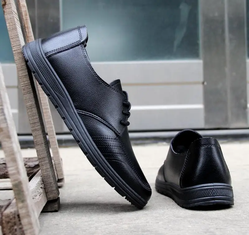 Mazefeng/Коллекция года; сезон весна-осень; мужские кожаные туфли в британском стиле; Мужские модельные туфли в деловом стиле; дышащая мужская обувь на шнуровке с круглым носком